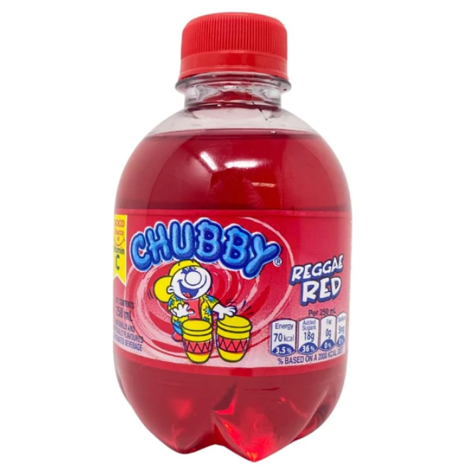 Chubby Soda Reggae Red Cola 250ML